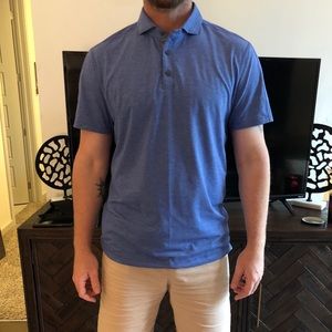 Lululemon Size L blue polo